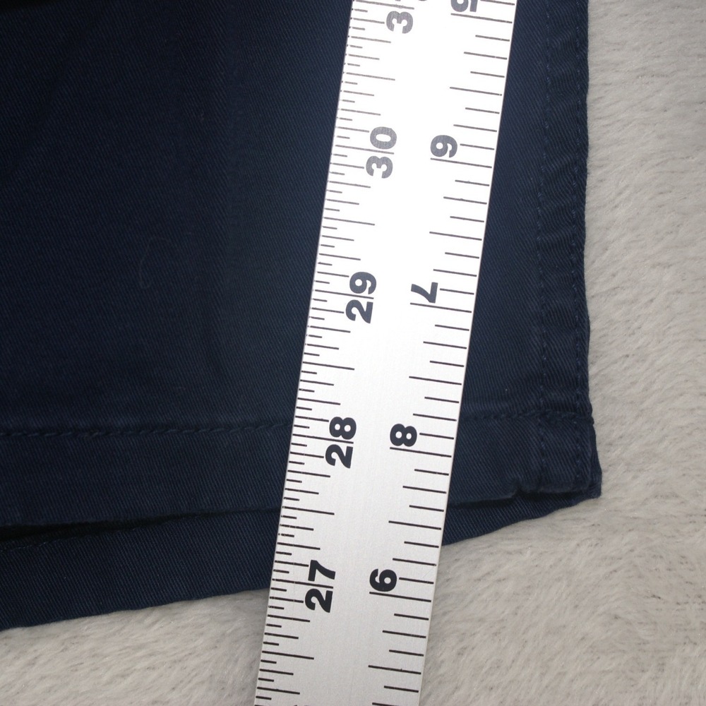 Dockers Mens Ultimate Chino Shorts Navy Blue Flat Front Size 38 69810-0006 - Picture 7 of 10